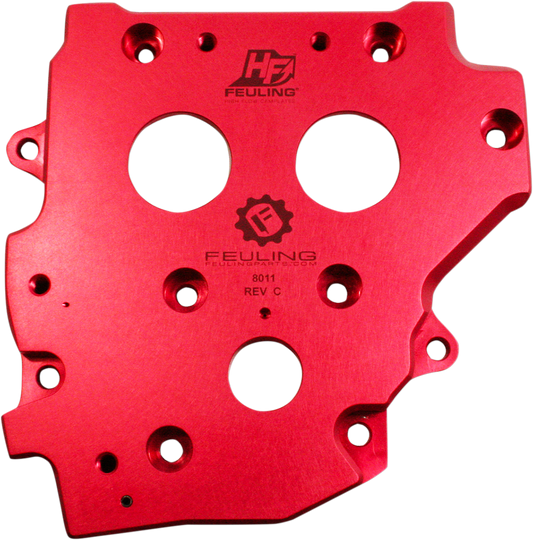 Feuling Red High Flow Cam Support Plate 1999-2006 Harley Dyna Softail Touring