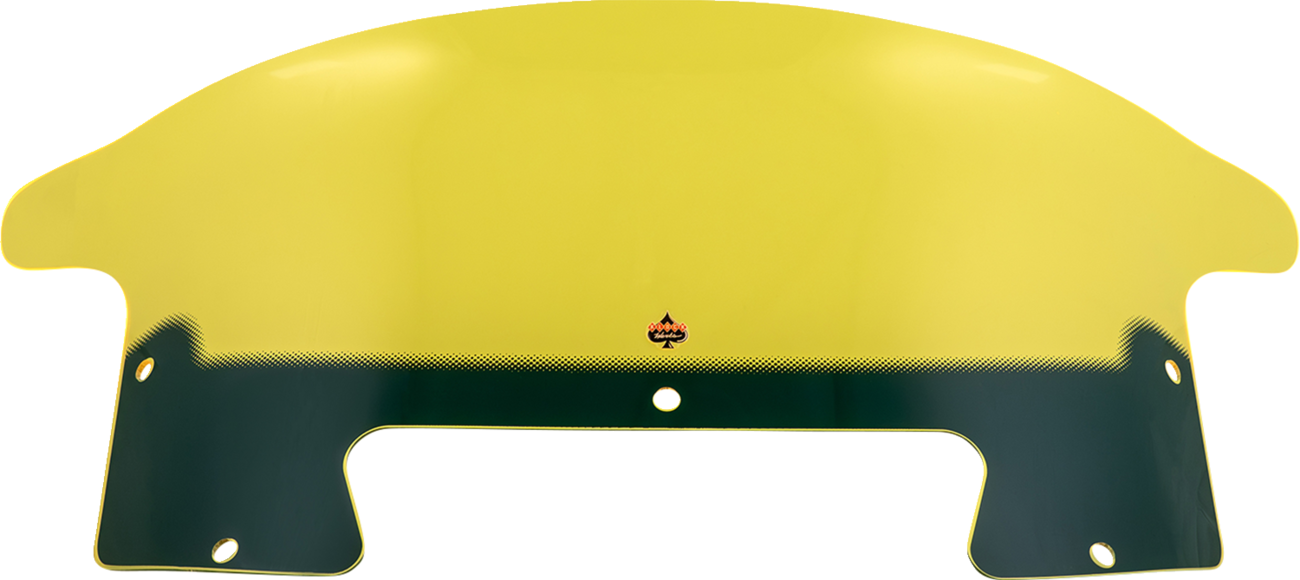 Klock Werks 9" Yellow Ice Flare Windshield for 2025-2026 Indian Powerplus Models