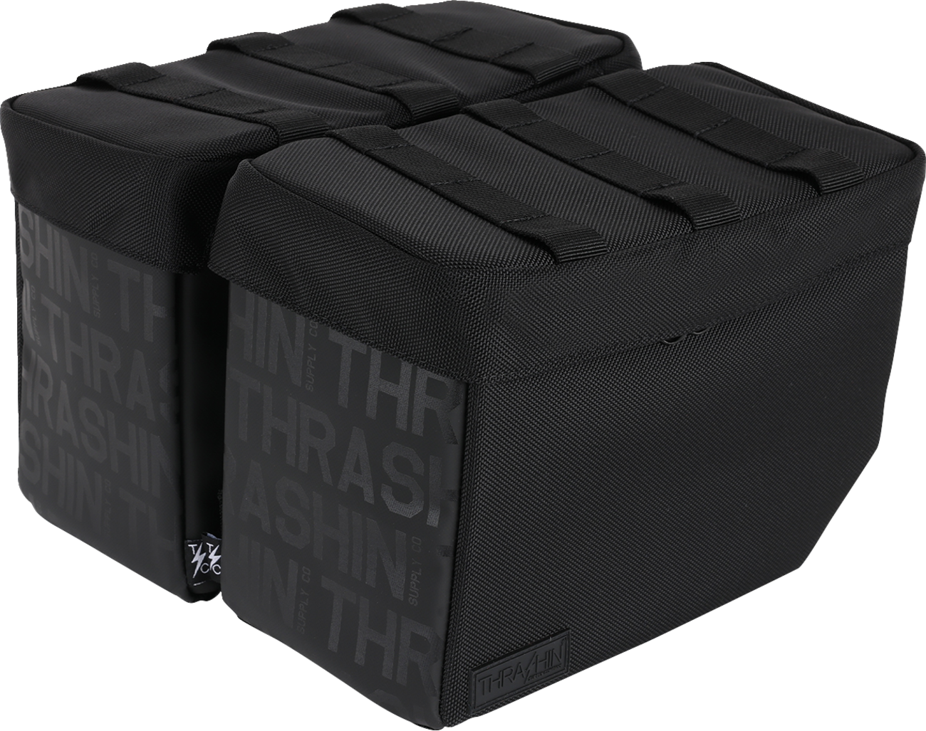 Thrashin 10L Essential Rear Storage Saddlebags for Harley Davidson TSB-0020