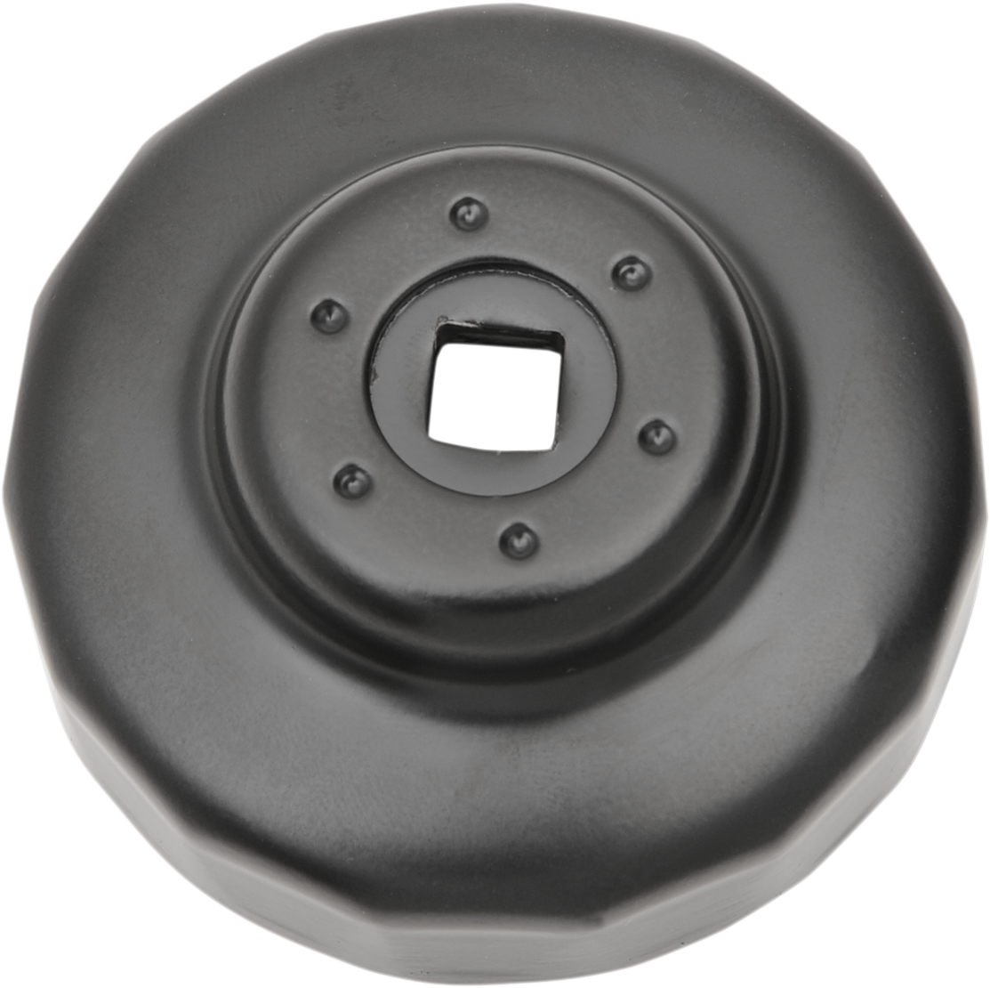 Drag Specialties Black Steel 3/8" Drive S&S 15 Flutes 74mm Oil Filter Wrench