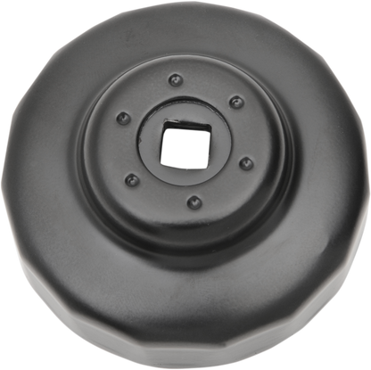 Drag Specialties Black Steel 3/8" Drive S&S 15 Flutes 74mm Oil Filter Wrench