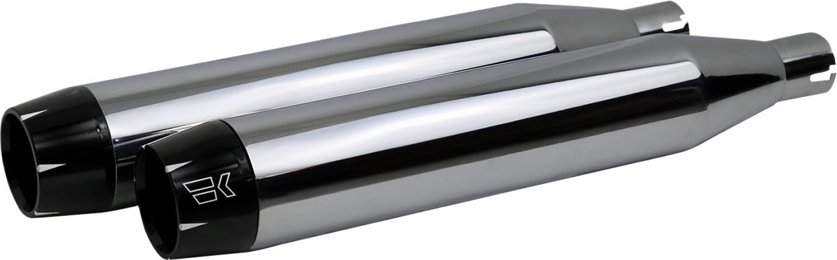 Khrome Werks Shredder 3.5" Slip-On Mufflers fits 2018-2024 Softail Models FXBB