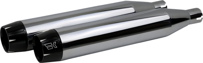 Khrome Werks Shredder 3.5" Slip-On Mufflers fits 2018-2024 Softail Models FXBB