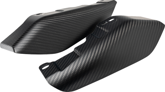 Slyfox Carbon Fiber Air Wind Deflectors 2009-23 Harley Touring Road Street Glide