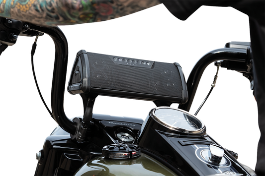 Kuryakyn WanderBar Portable Bluetooth Speaker Universal Motorcycle Mounting Kit