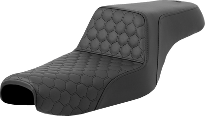 Saddlemen Step Up Honeycomb Gelcore Seat fits 2004-2022 Harley Sportster 3.3G