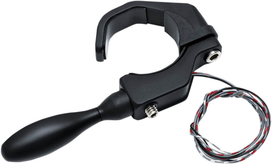 Kuryakyn 2580 Black Pipe Wrench 39-49mm Front Fork Tube Turn Signal Mount Clamp
