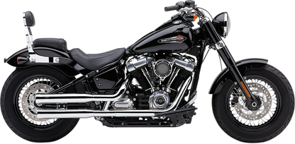 Cobra Chrome Neighbor Hater Slip On Mufflers 2018-2022 Harley Softail FXBR FLFB