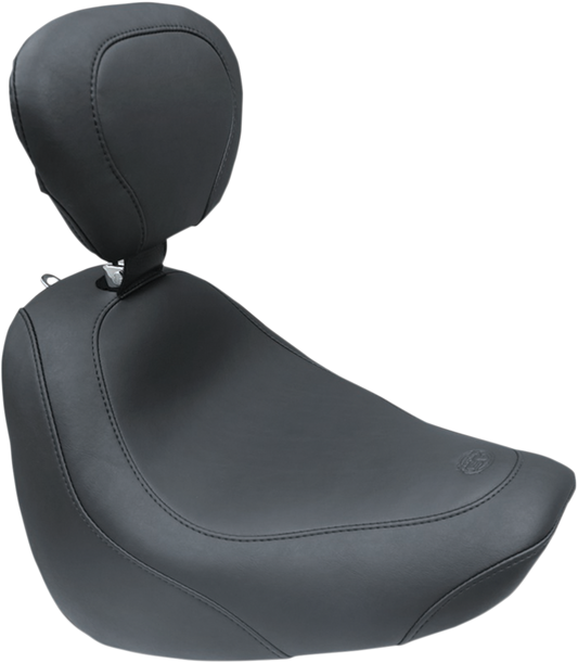 Mustang Tripper Solo Seat & Backrest 2018-2023 Harley Softail Fat Bob FXFBS FXFB