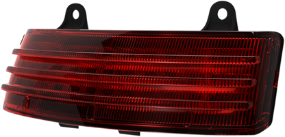 Custom Dynamics Red LED Tribar Taillight 2014-2024 Harley Touring EFI FLHX FLTRX