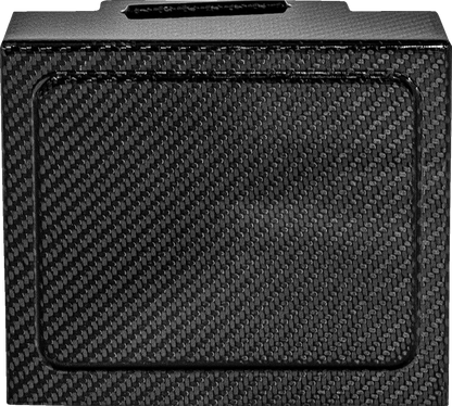 Saddlemen Carbon Fiber Gloss Battery Cover fits 1999-2005 Harley Dyna FXD FXDWG