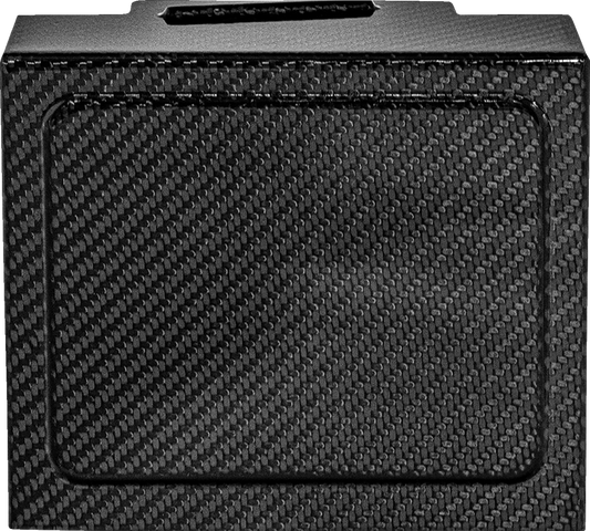 Saddlemen Carbon Fiber Gloss Battery Cover fits 1999-2005 Harley Dyna FXD FXDWG