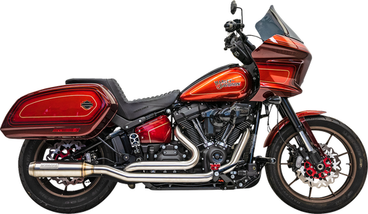Bassani True Dual Exhaust System fits 2018-2023 Harley Softail FXLRST FXBB FXST