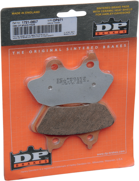 Dp Brakes Sintered Metal Buell Rear Brake Pad Set for 2006-2007 Harley FXSTB