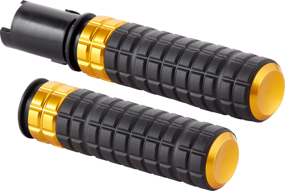 Arlen Ness Speedliner Gold TBW Handlebar Hand Grips 2008-2025 Harley Touring