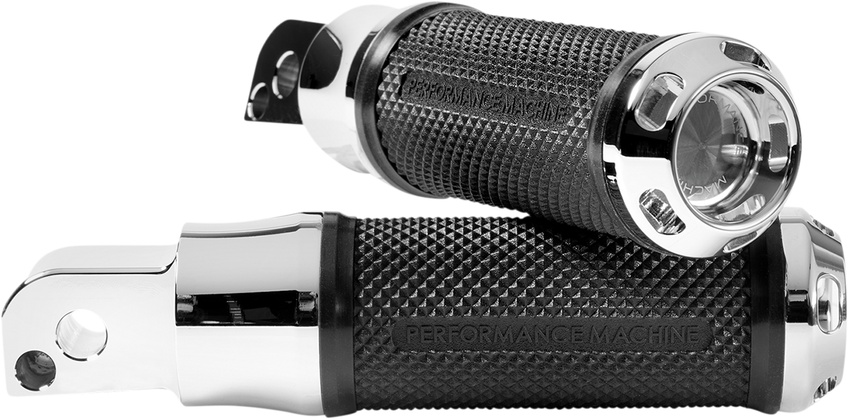 Performance Machine Apex Chrome Passenger Footpegs 2018-2020 Harley Softail FLSL