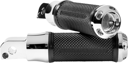 Performance Machine Apex Chrome Passenger Footpegs 2018-2020 Harley Softail FLSL