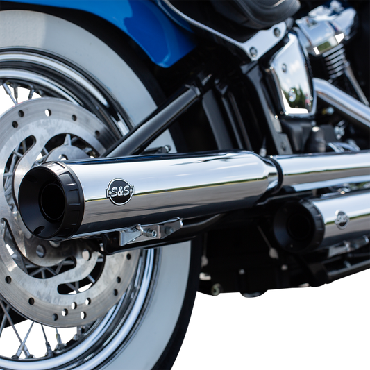 S&S Grand National 50 State Legal Mufflers 2018-2022 Harley Softail Heritage