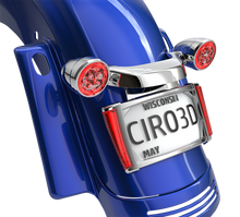 Ciro LED Rear Motorcycle License Plate Frame 2014-2024 Harley Street Road Glide