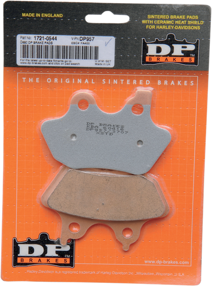 Dp Brakes Sintered Metal Buell Front/Rear Brake Pad Set for 2005-2007 Harley FXD