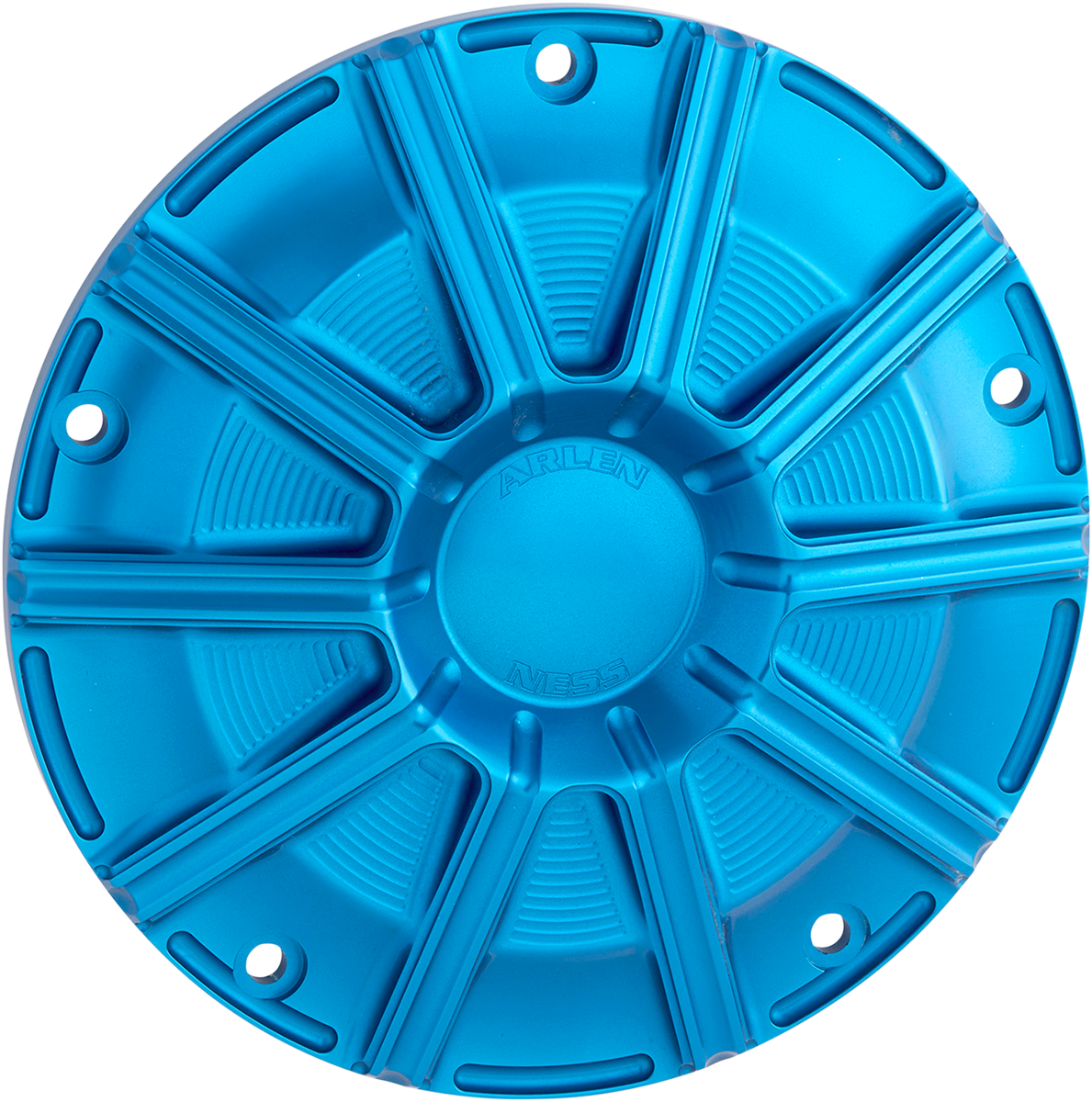 Arlen Ness 10 Gauge Blue Derby Cover fits 2015-2024 Harley Touring Bagger FLHX