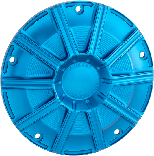 Arlen Ness 10 Gauge Blue Derby Cover fits 2015-2024 Harley Touring Bagger FLHX