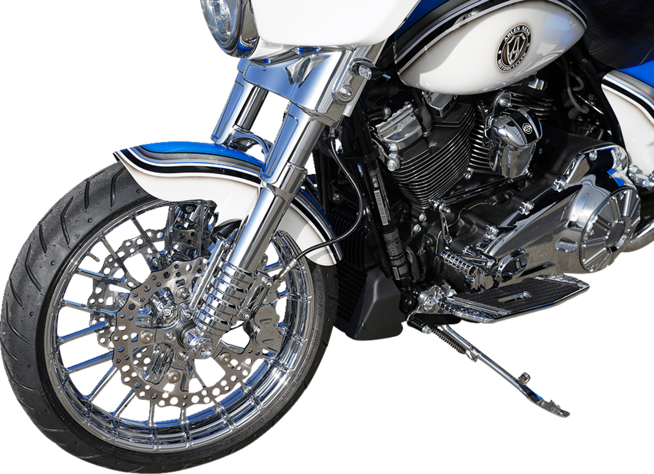 Arlen Ness Chrome Method No Flex Inverted Fork Legs for 2014-2025 Harley Touring