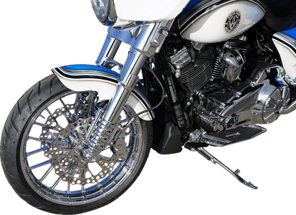 Arlen Ness Chrome Method No Flex Inverted Fork Legs for 2014-2025 Harley Touring