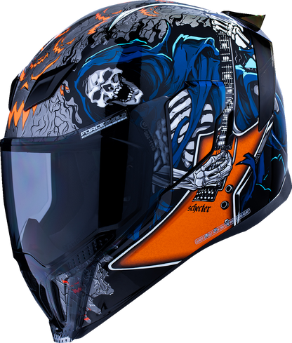 Icon Airflite Trick Or Street 4 Full Face Unisex Adult Street Motorcycle Helmet