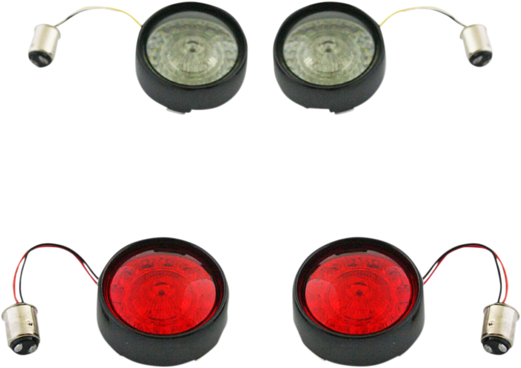 Custom Dynamics ProBeam LED Turn Signal Conversion Kit 2011-2024 Harley Softail