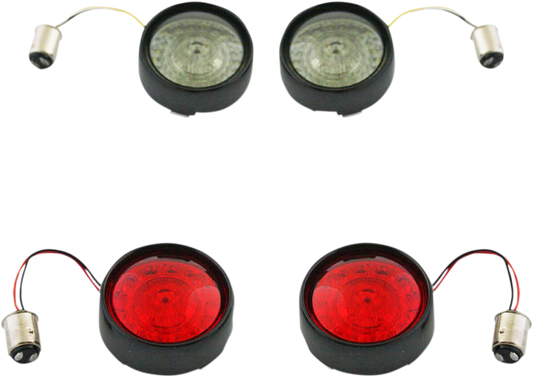 Custom Dynamics ProBeam LED Turn Signal Conversion Kit 2011-2024 Harley Softail
