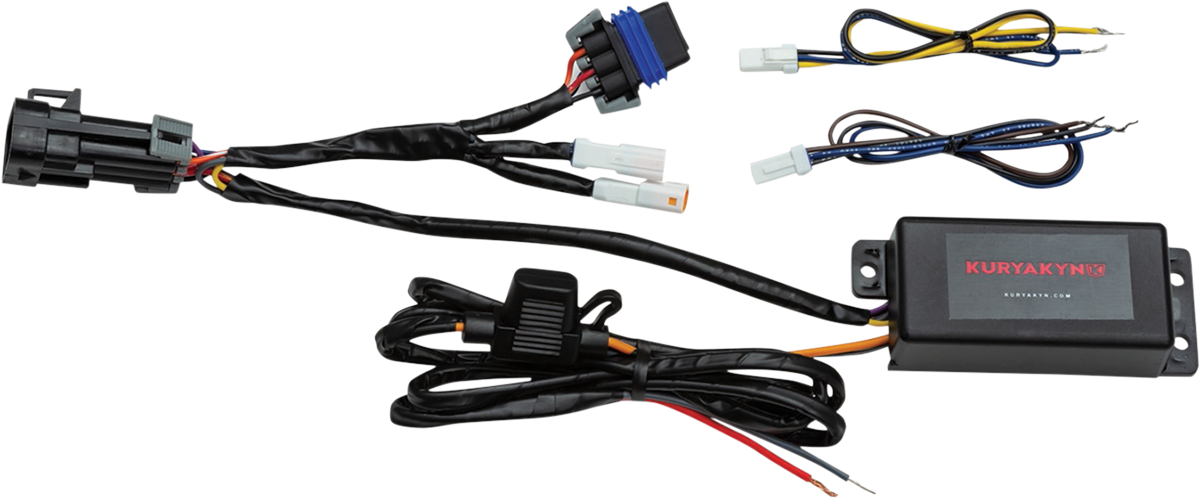Kuryakyn 2587 Rear 3 Wire Turn Signal Splitter Module Kit 2015-2020 Indian Scout