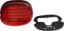 Custom Dynamics Red LED Low Profile Taillight 1999-2024 Harley Touring Models