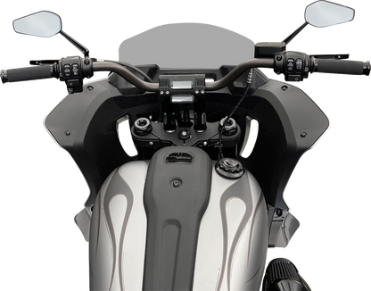 Kodlin Fastback Black 6" Straight Handlebar Risers for 2018-2024 Harley Softail