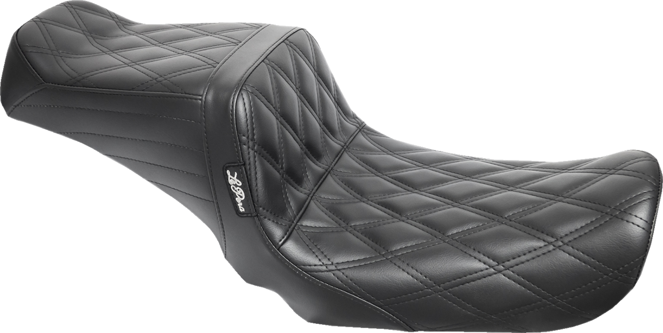 Le Pera Tailwhip Diamond Stitch Seat fits 2004-2005 Harley Dyna FXD LF-581DD