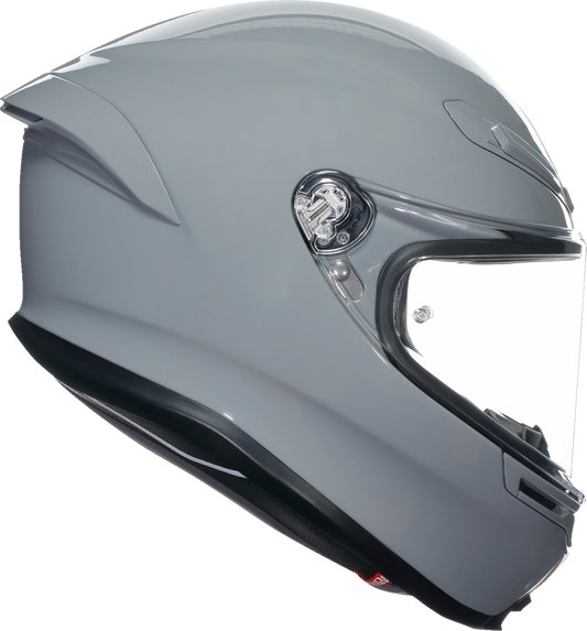AGV K6 S Solid Nardo Gray Unisex Adult Motorcycle Street Full Face Helmet
