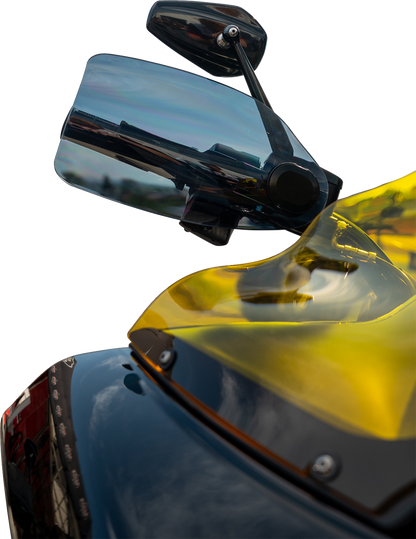 Klock Werks Flare Dark Smoke Hand Guards fits 2023-2025 Harley Road Street Glide