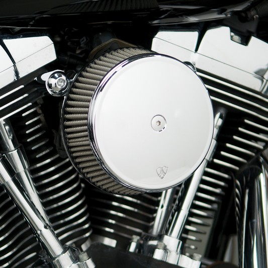 Arlen Ness Big Sucker Chrome Air Filter Cleaner Kit 08-17 Harley Touring Softail