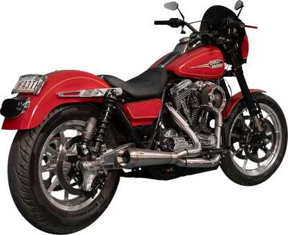 Trask Assault 2:1 Exhaust System  for 1984-2000 Harley Davidson FXR Low Rider