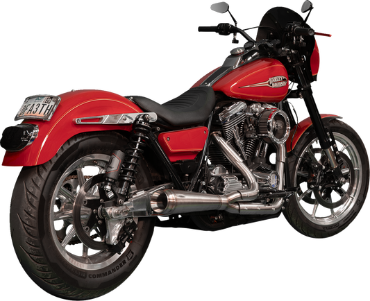 Trask Assault 2:1 Exhaust System  for 1984-2000 Harley Davidson FXR Low Rider