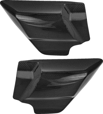 Saddlemen Carbon Fiber Gloss Side Covers fits 2009-2024 Harley Touring FLTR FLHR