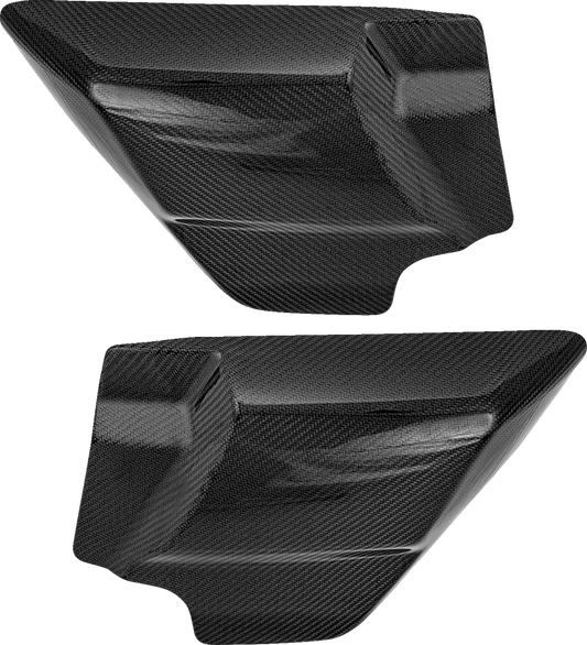 Saddlemen Carbon Fiber Gloss Side Covers fits 2009-2024 Harley Touring FLTR FLHR