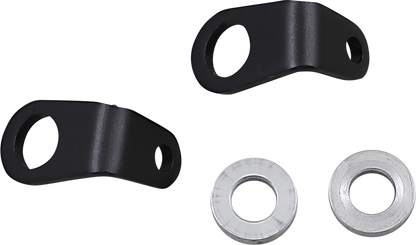 Custom Dynamics Micro Bullet Turn Signal L Mounting Brackets for Harley Davidson