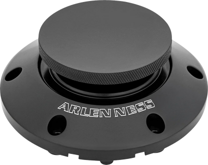 Arlen Ness Black Pop Up Gas Fuel Cap fits 2023-2026 Harley Street Road Glide M8