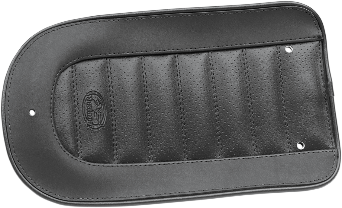 Mustang Black Tuck n Roll Rear Fender Bib for 2018-2023 Harley Fat Boy Breakout