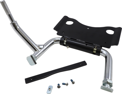 Drag Specialties Chrome Steel Center Kickstand Kit for 2009-2024 Harley Touring