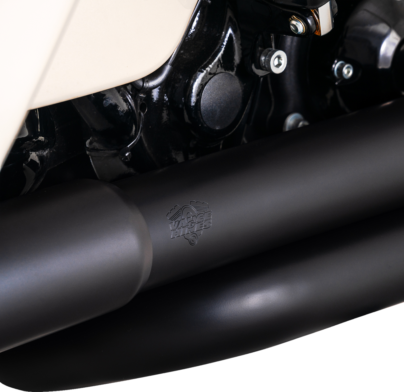 Vance & Hines Dresser Duals Black Header System for 2017-2023 Harley Touring M8