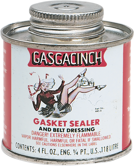 James Gasket Motorcycle 4oz Gasgacinch Liquid Gasket Sealer Can for Harley