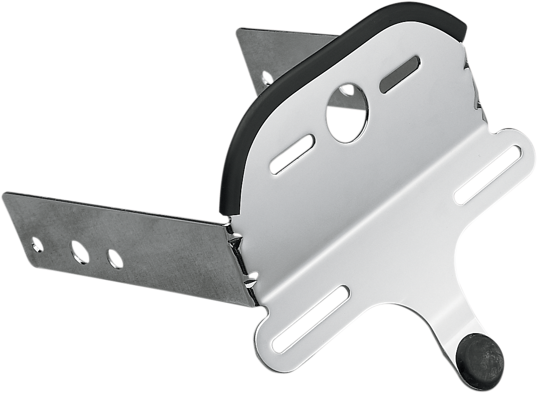 Drag Specialties Chrome Rear License Plate Taillight Bracket Harley Davidson