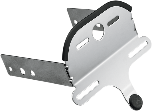 Drag Specialties Chrome Rear License Plate Taillight Bracket Harley Davidson